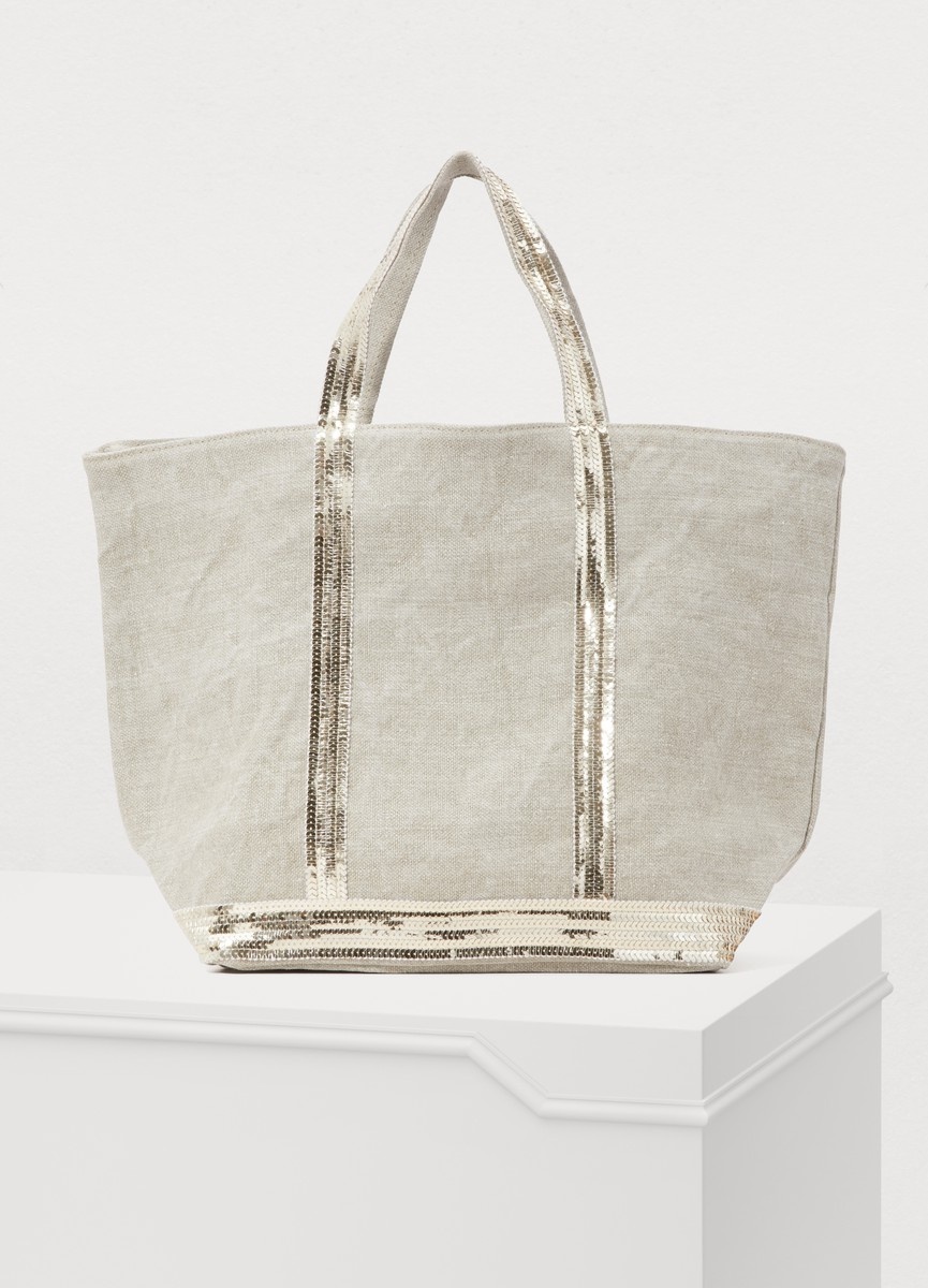 M linen tote bag - 10