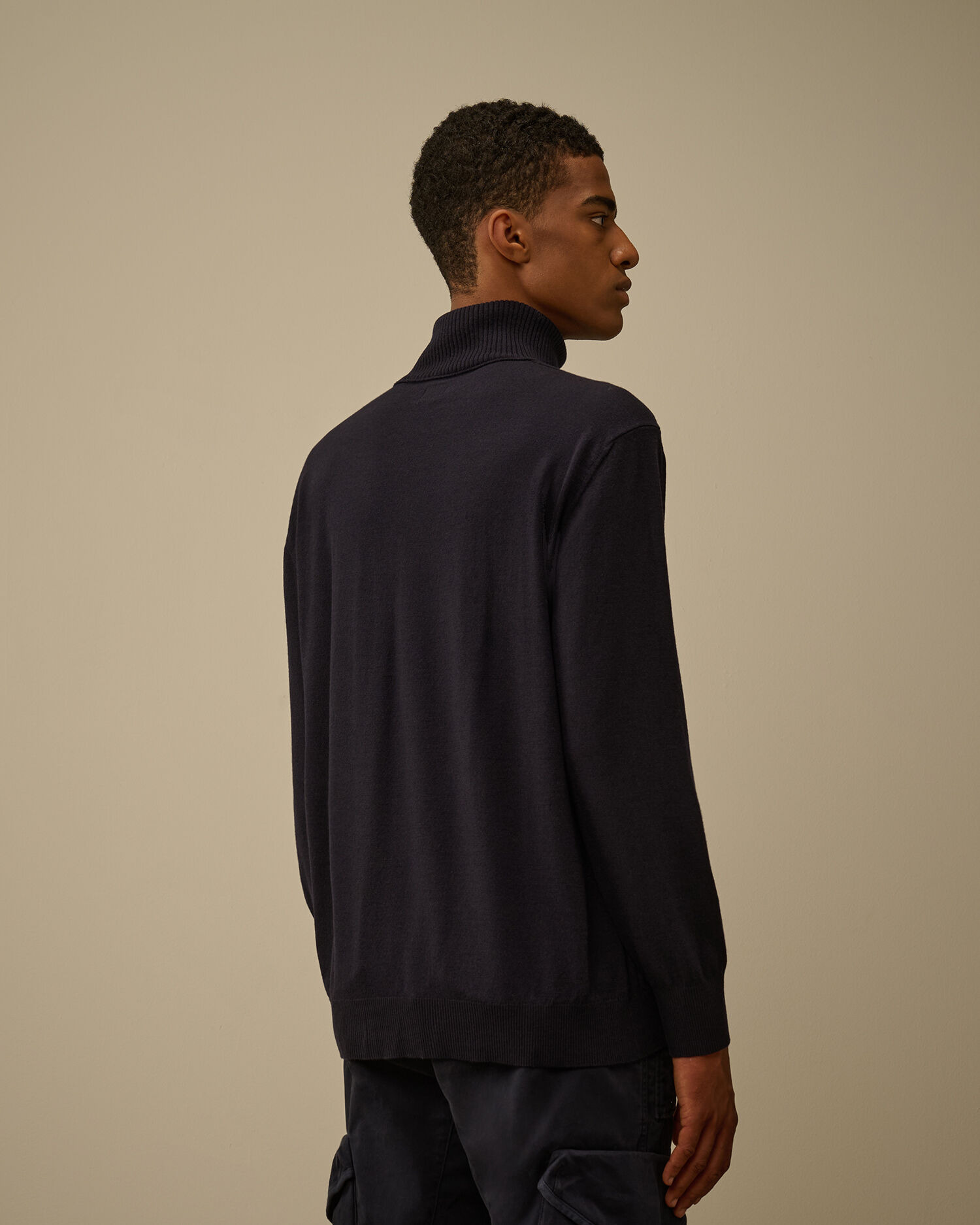 Extrafine Merino Wool Turtleneck Sweater - 4
