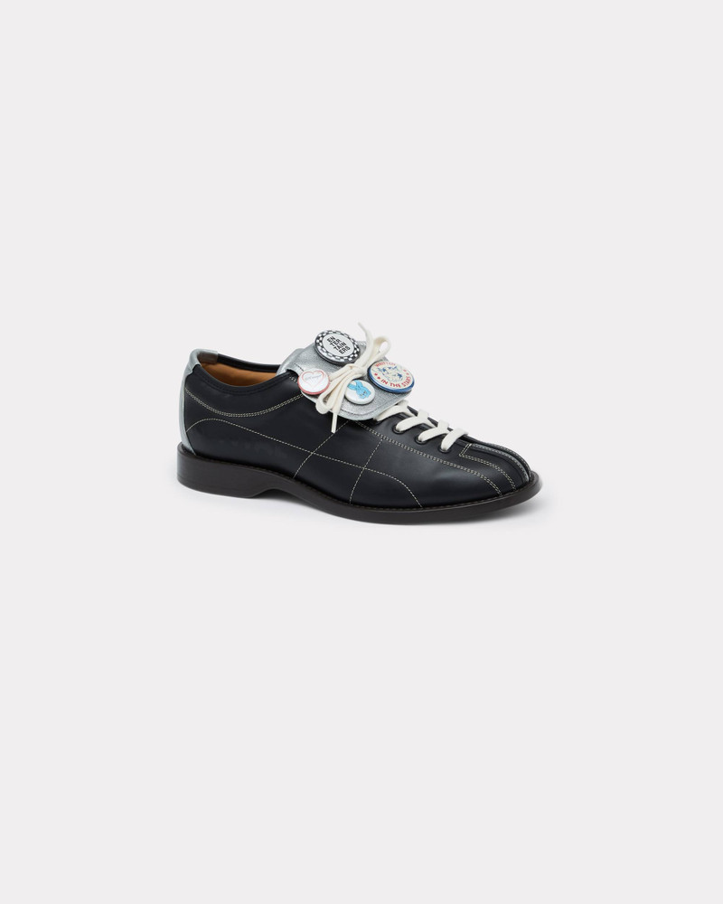'KENZO Striker' bowling derbies in leather 1