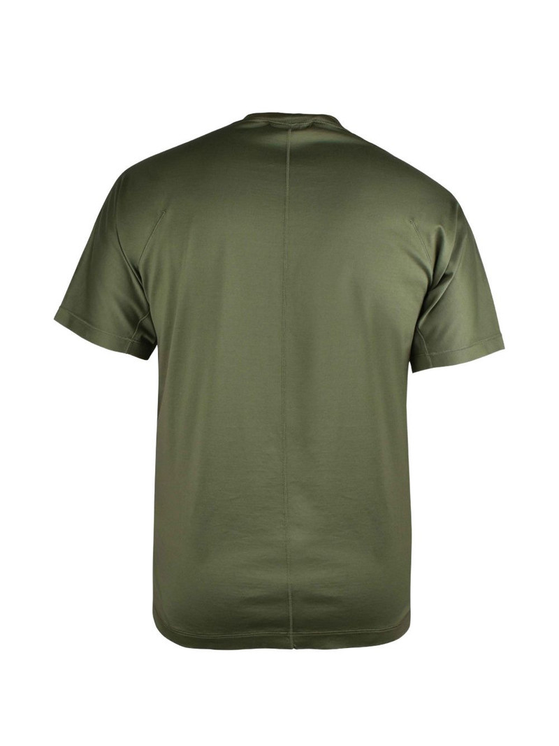 Stone Island crew-neck logo-detail T-shirt outlook