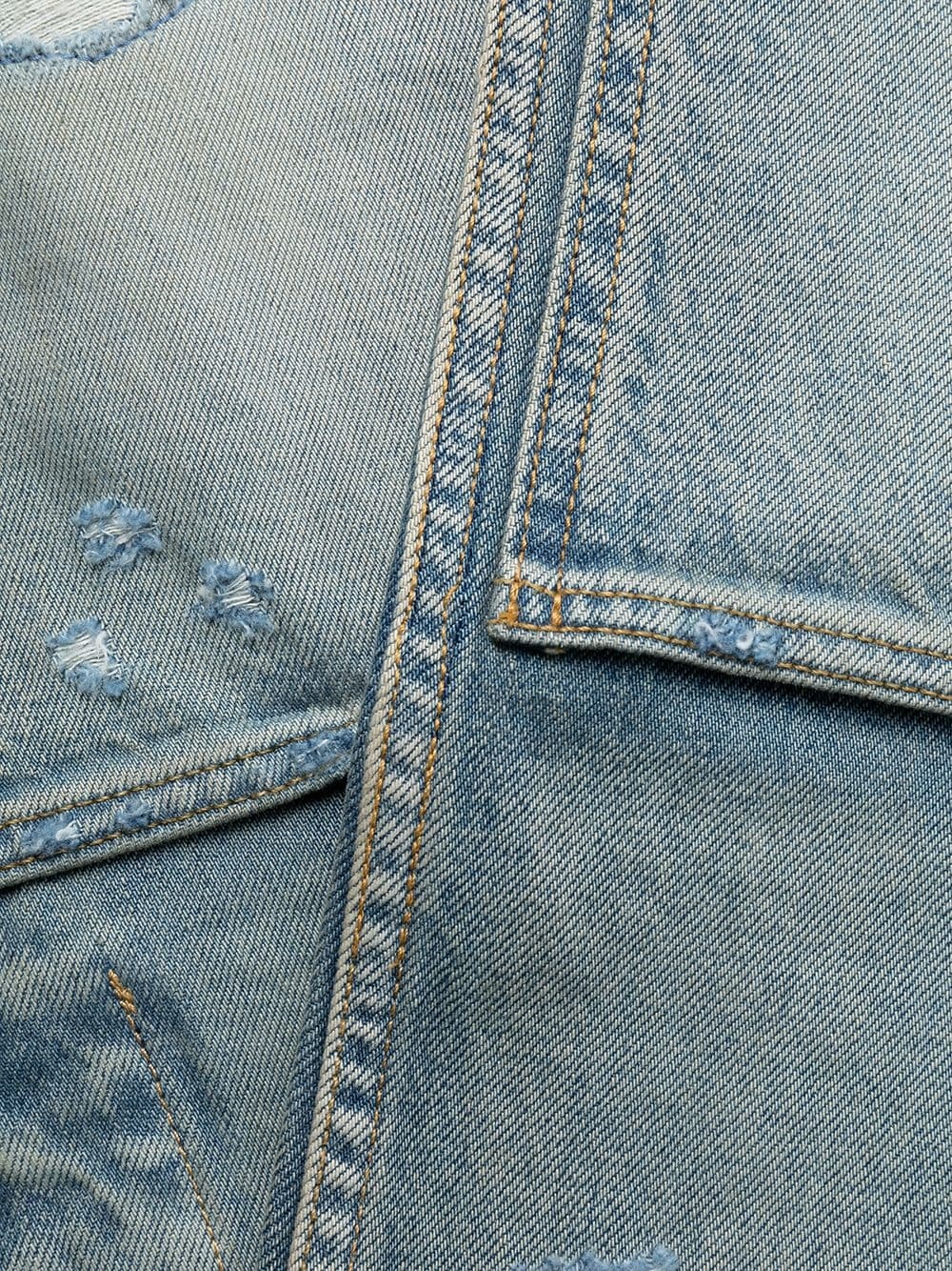 ripped-detail jeans - 7