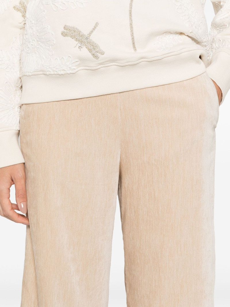 textured-finish trousers 5