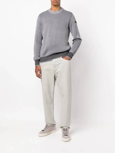 Paul & Shark ribbed virgin wool sweater outlook