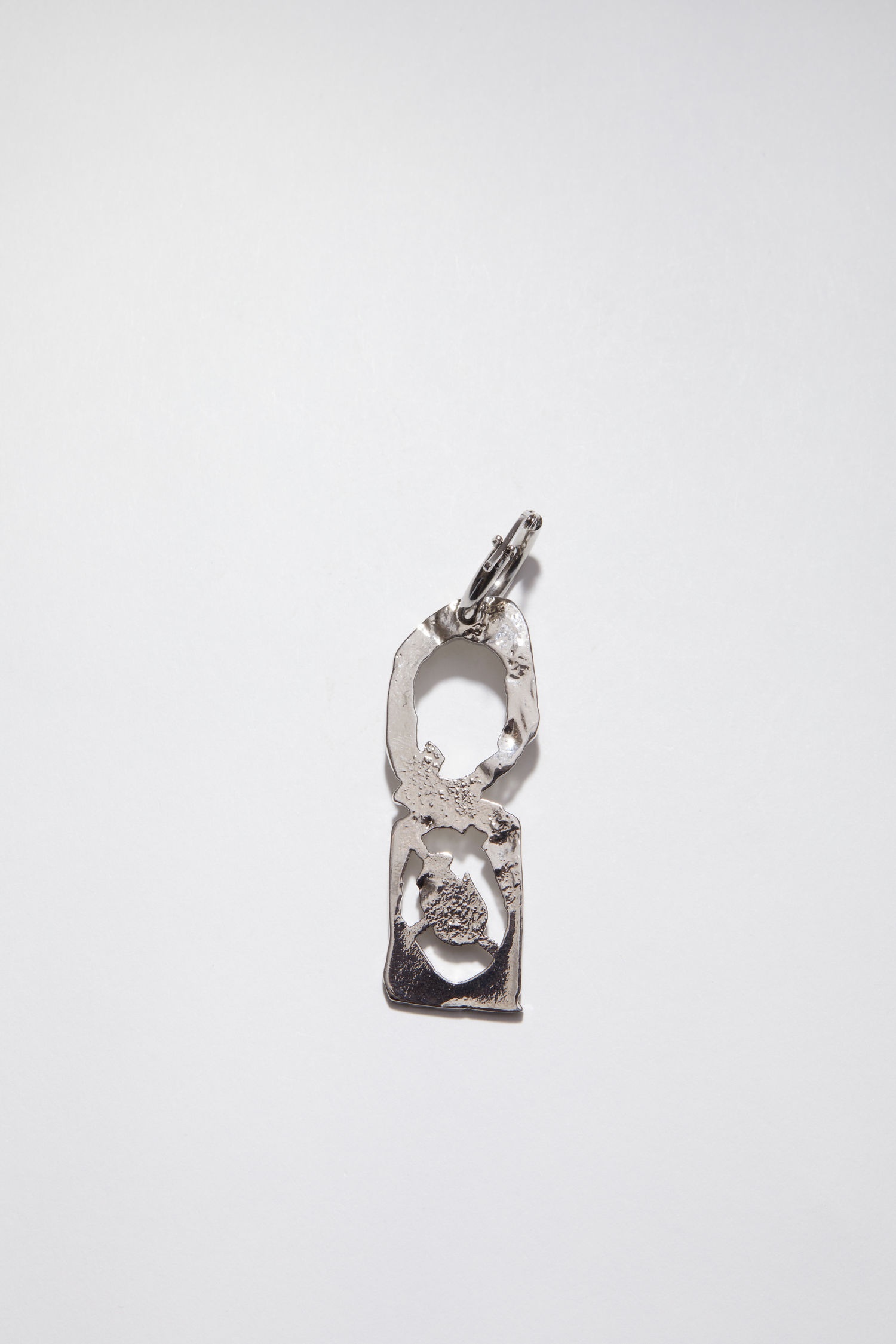 Q earring - Silver - 2