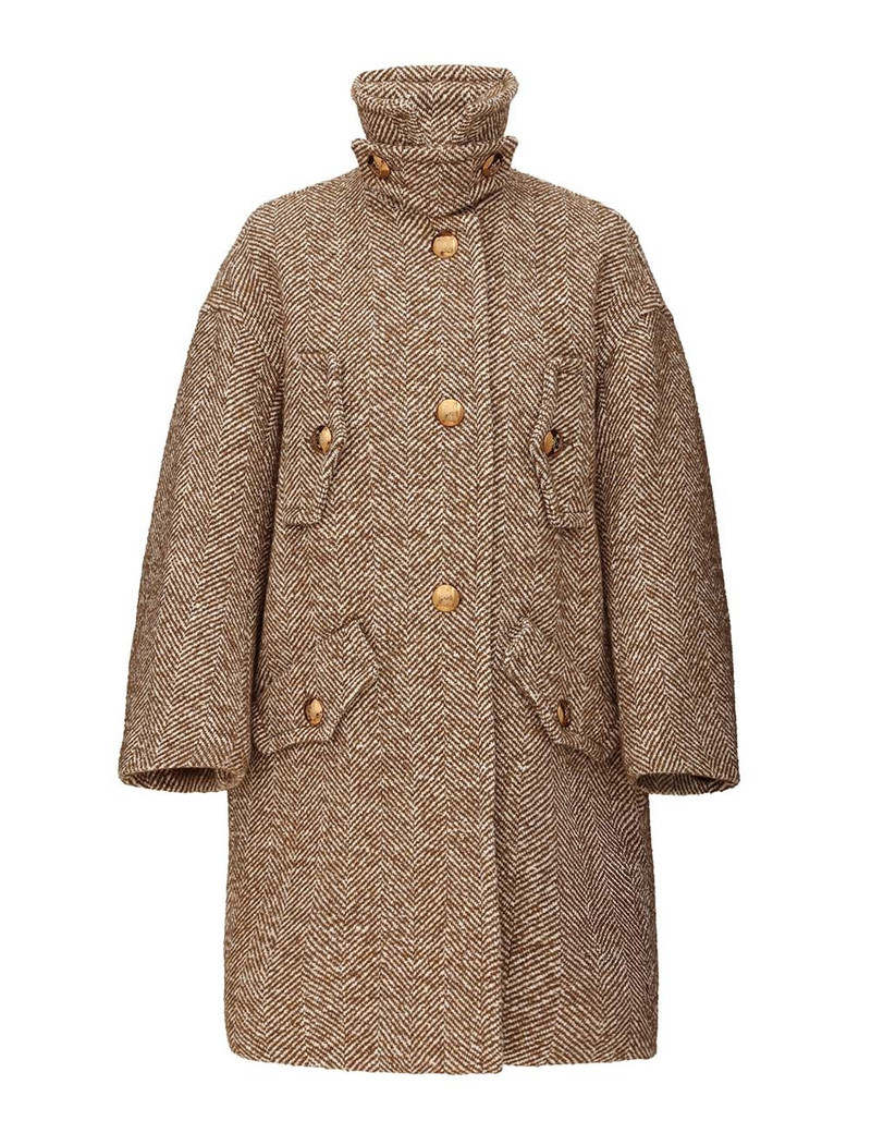 REBELLION HERRINGBONE COAT 1