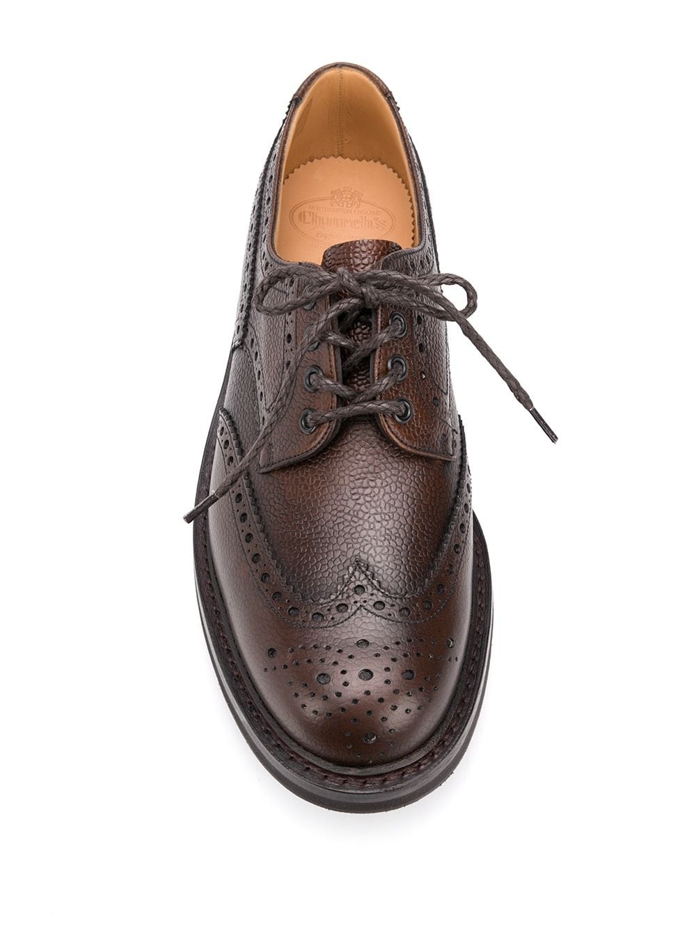 Mcpherson grain-effect brogues - 4