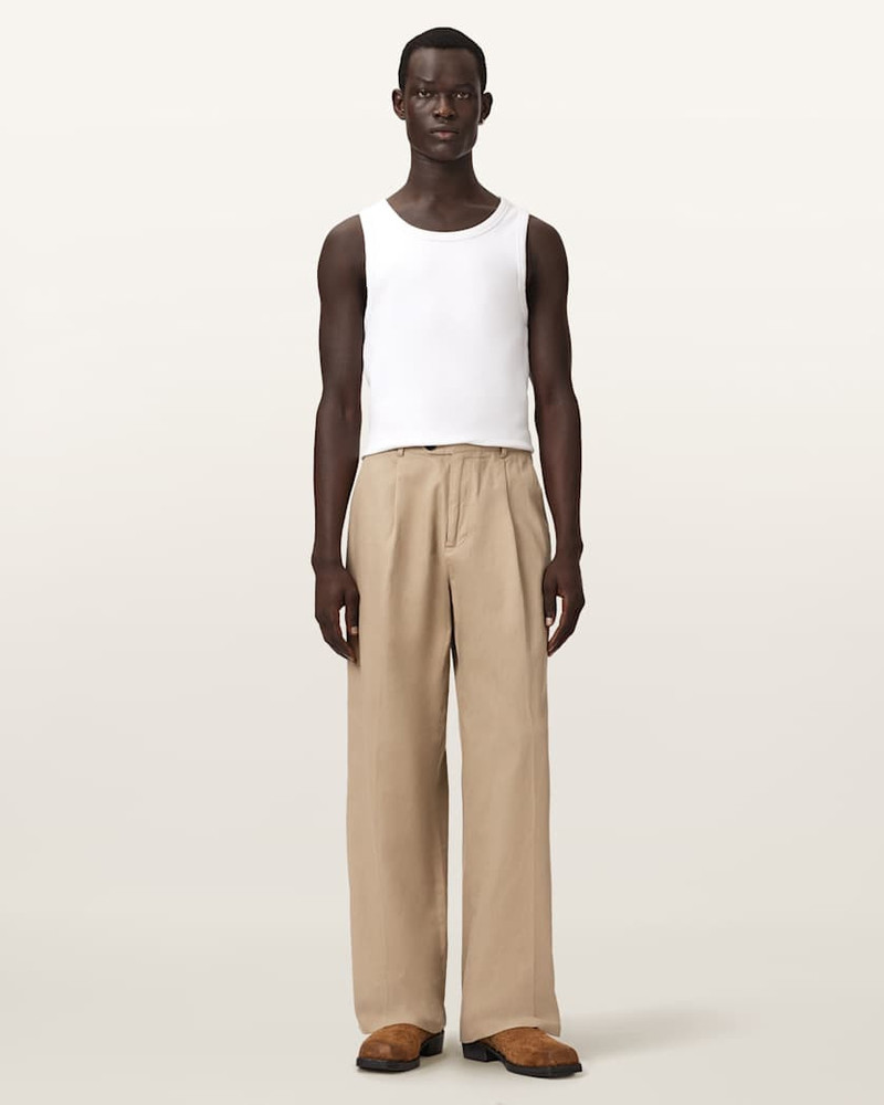 MIDAS WIDE LEG RELAXED FIT PANTS 7