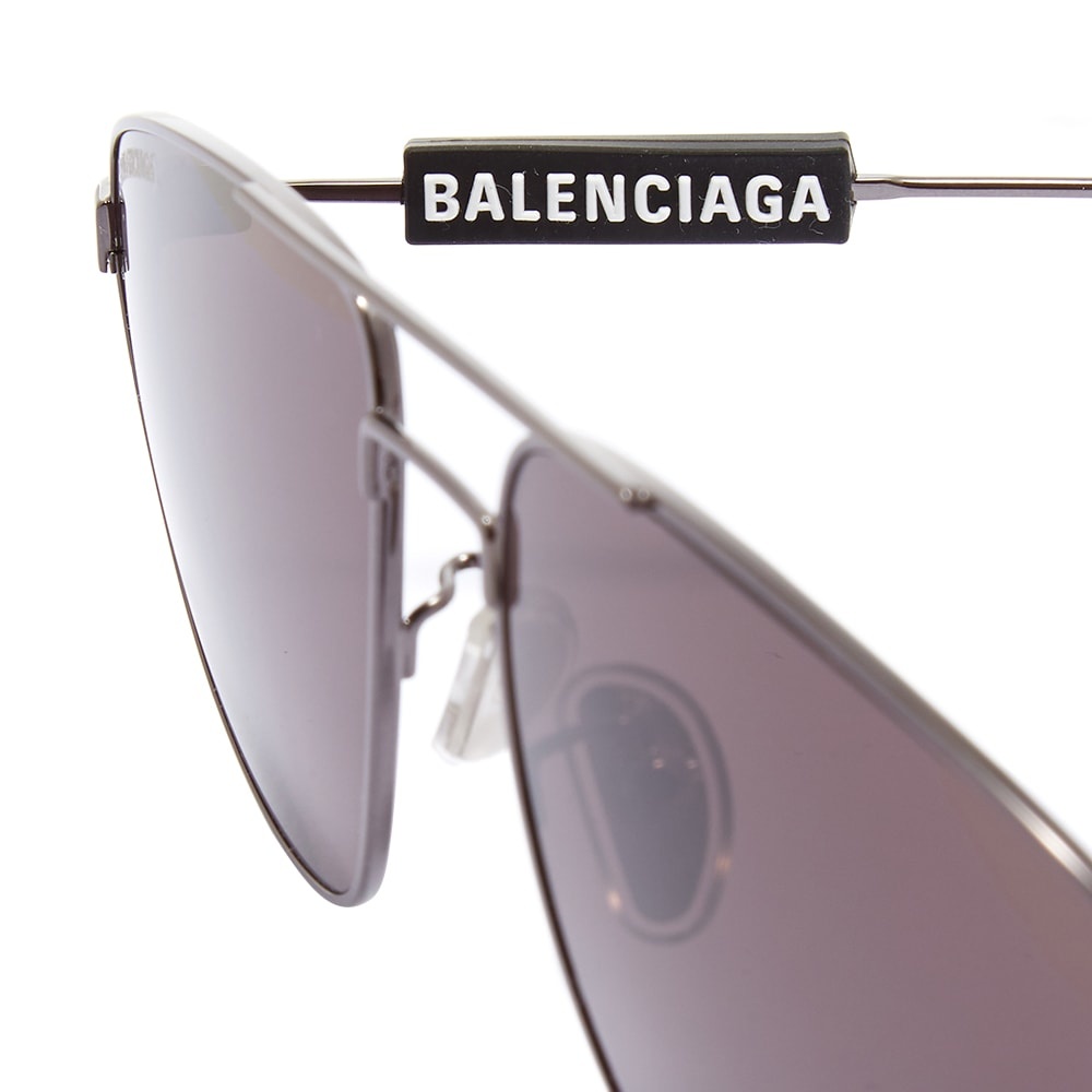 Balenciaga Tag Metal Sunglasses - 3