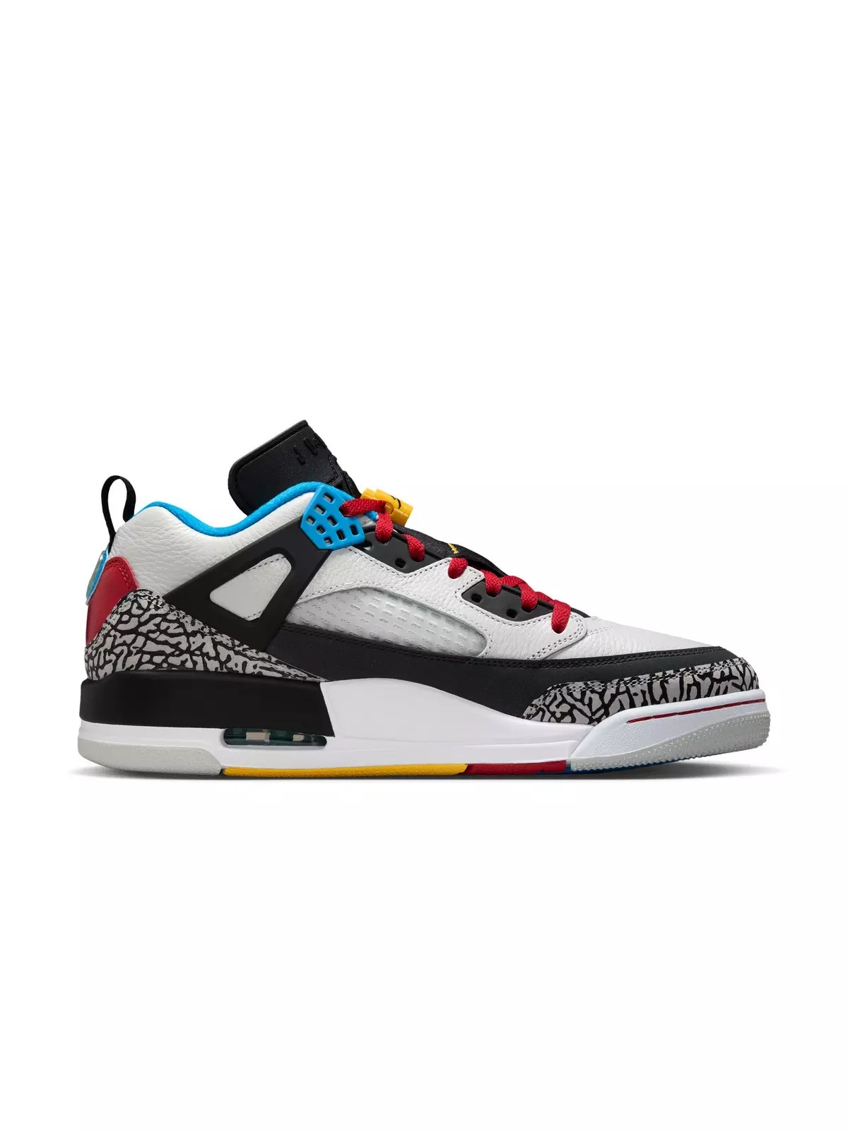 Spizike Low SE "Neutral Grey/Varsity Maize/Surf Blue" Men's Shoe - 2