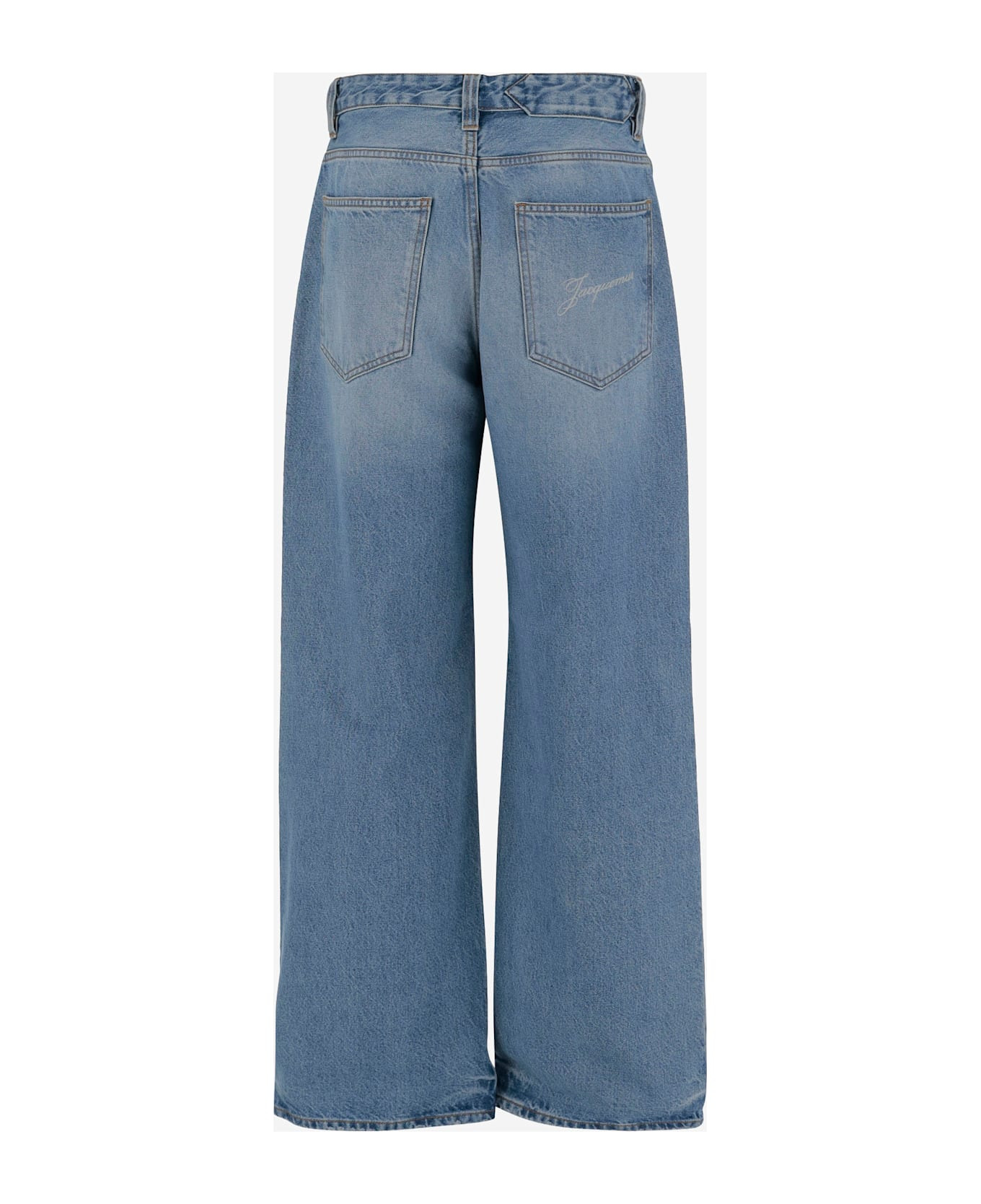 Cotton Denim Jeans - 2