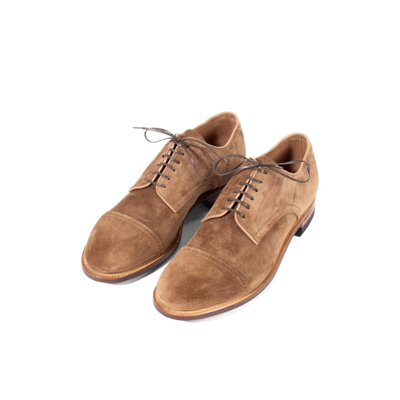 VIBERG Navvy Cut Shoe - Bison Janus Calf Suede outlook