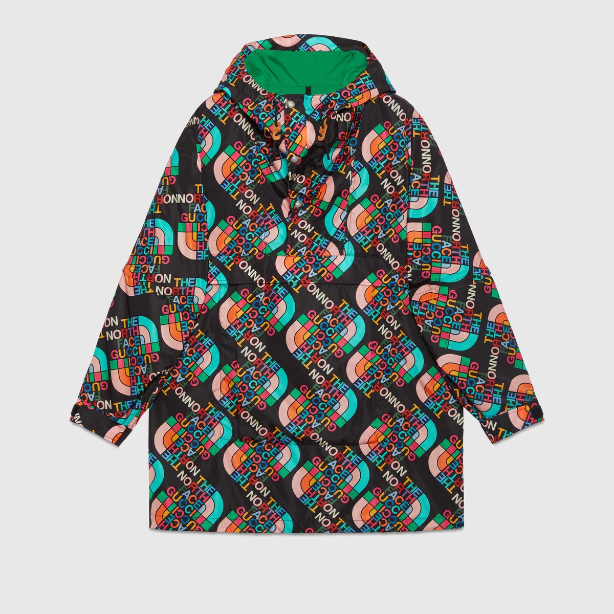 The North Face x Gucci nylon coat - 1