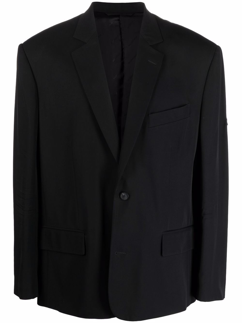 ジャケット BALENCIAGA FW24 Embroidered wool blazer (809153TRT25 2864) BALENCIAGA washed button-front jacket | REVERSIBLE