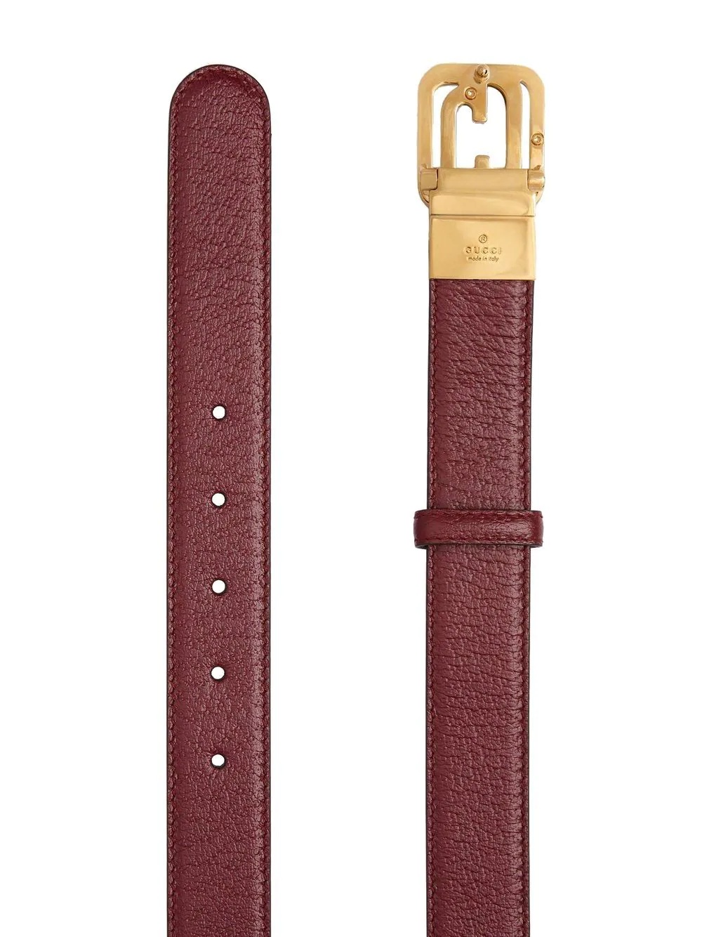 Interlocking G buckle belt - 2