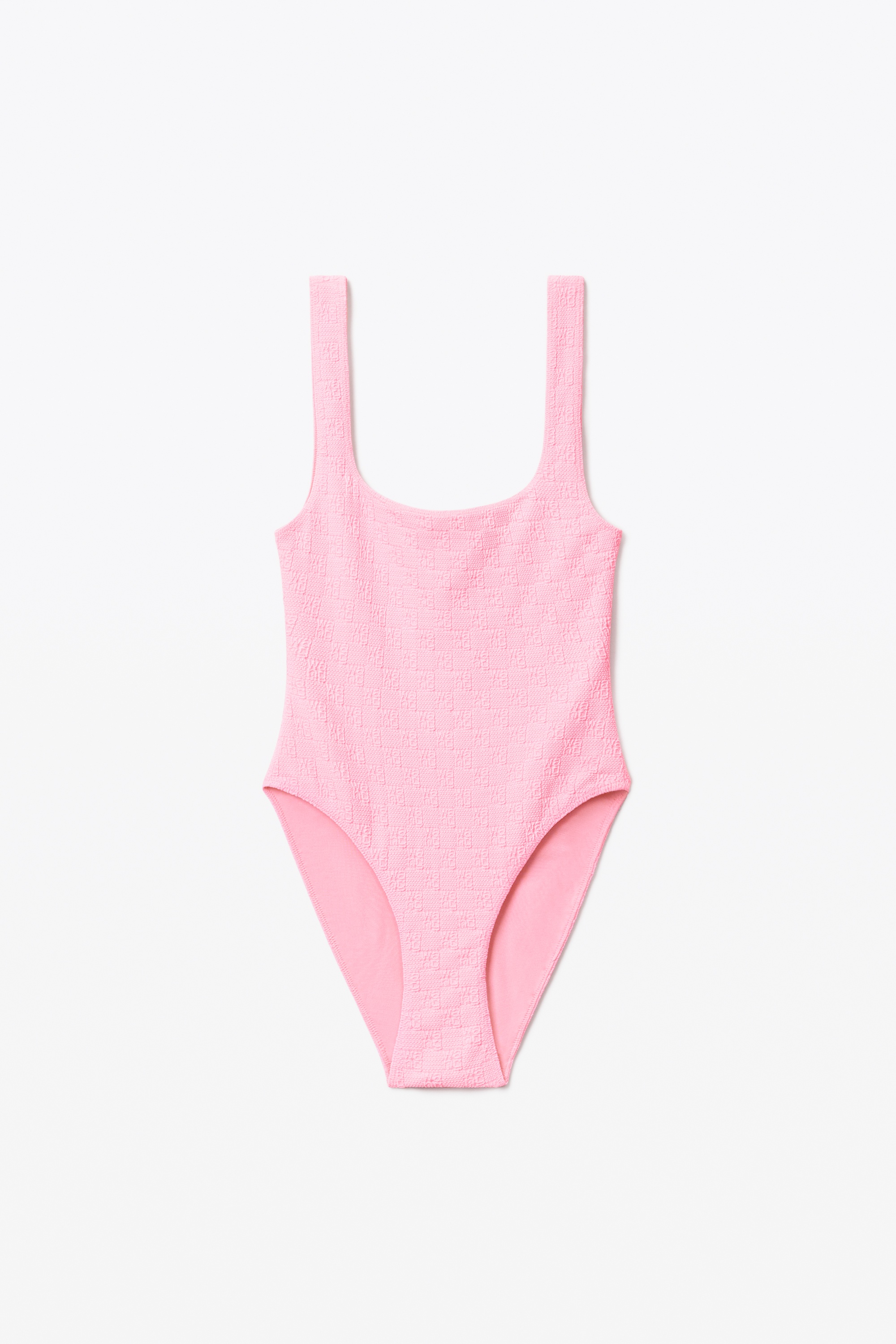 BODYSUIT IN TEXTURED LOGO JERSEY - 1