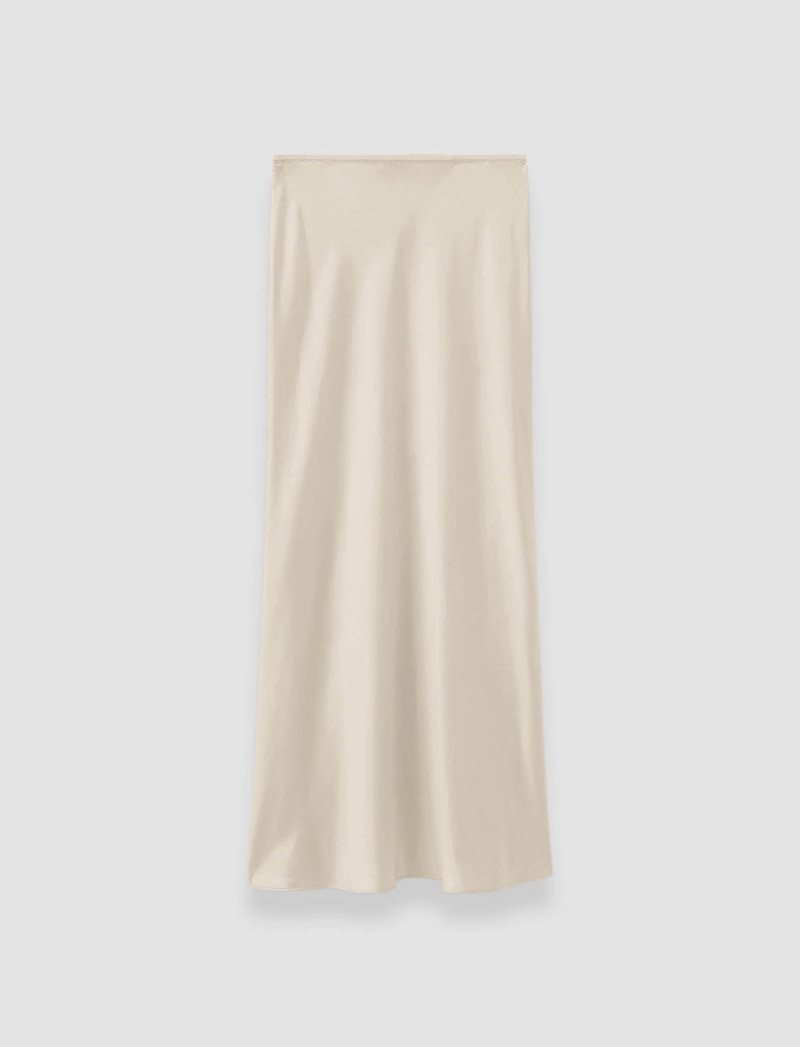 Isaak Long Silk Satin Skirt 1