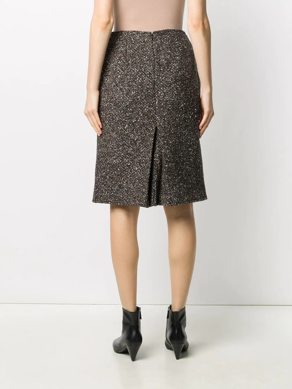 Falda tweed skirt - 4