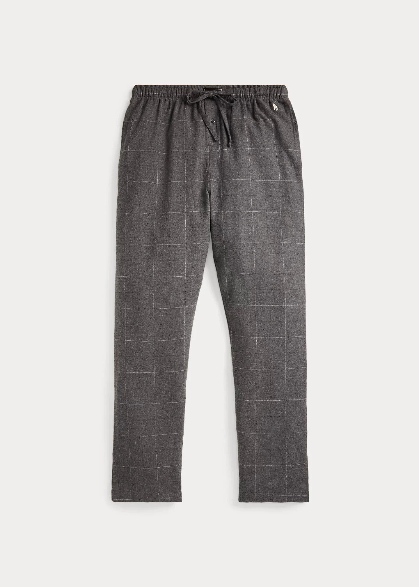 Windowpane Flannel Sleep Pants - 1