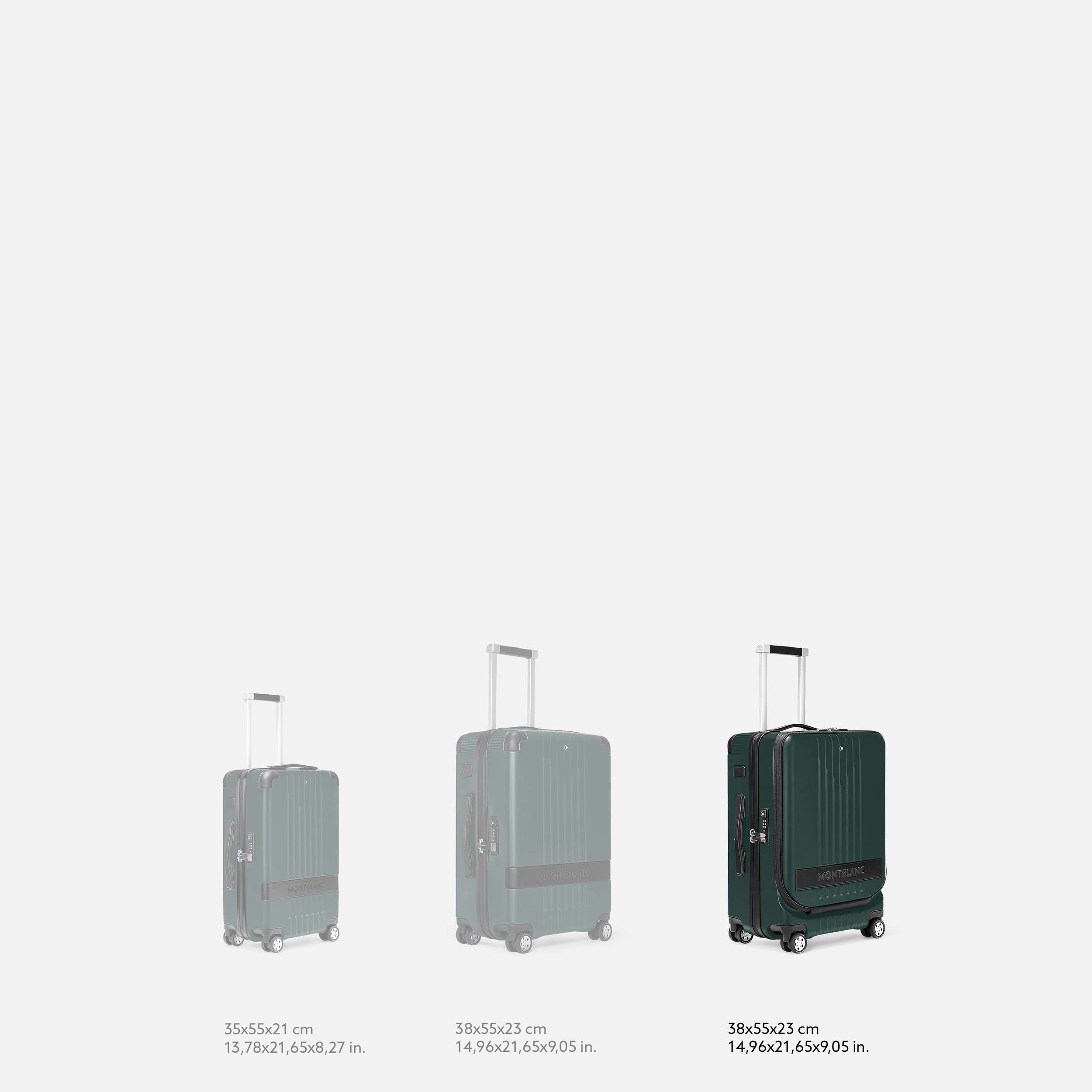 #MY4810 cabin trolley with front pocket - 9
