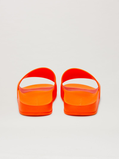 Palm Angels Logo Pool Slider Orange outlook