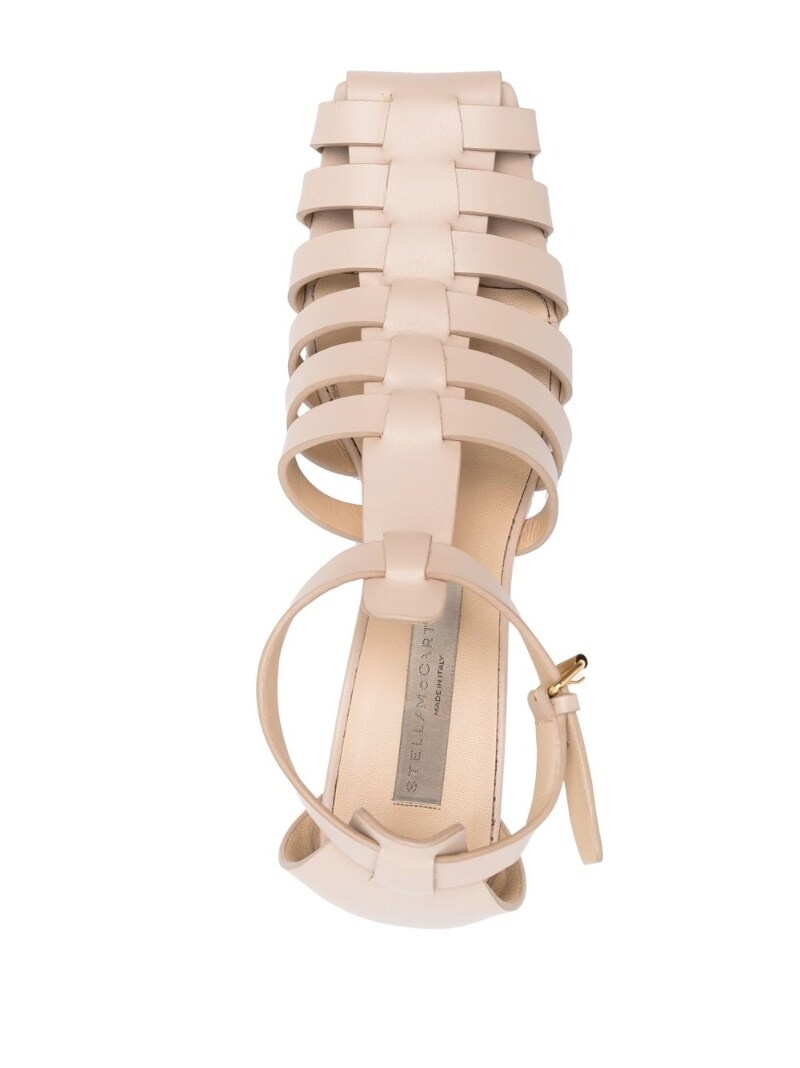 Stella McCartney Cowboy 90mm T-Bar Heeled Sandals | farfetch