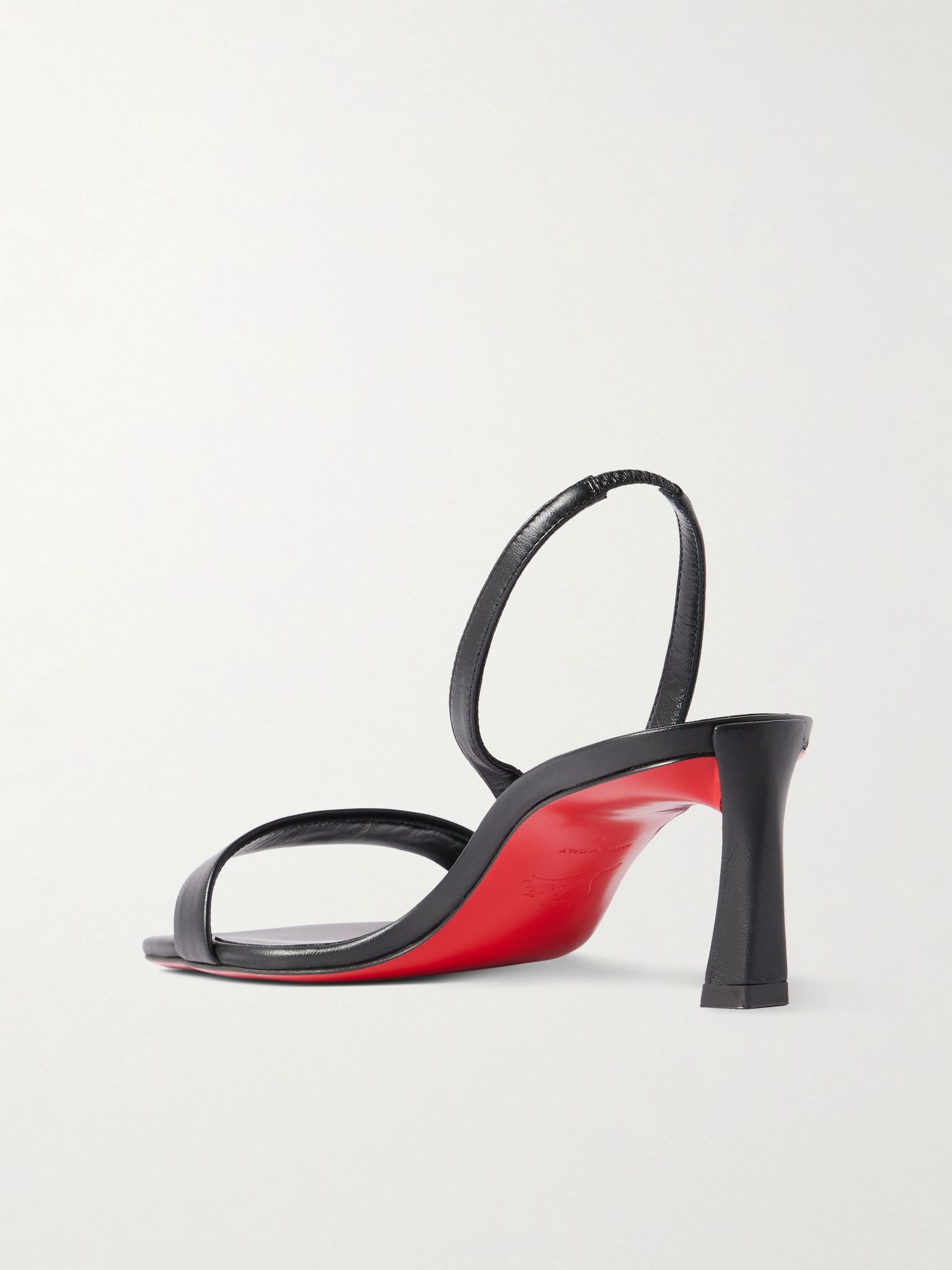 O Condora 55 leather slingback sandals Black - 3