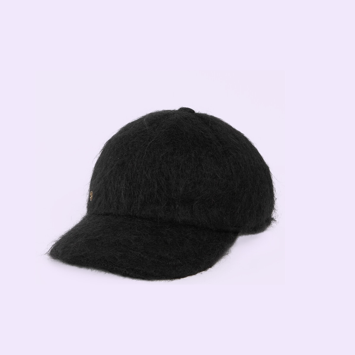 Mohair baseball hat with Double G - 1