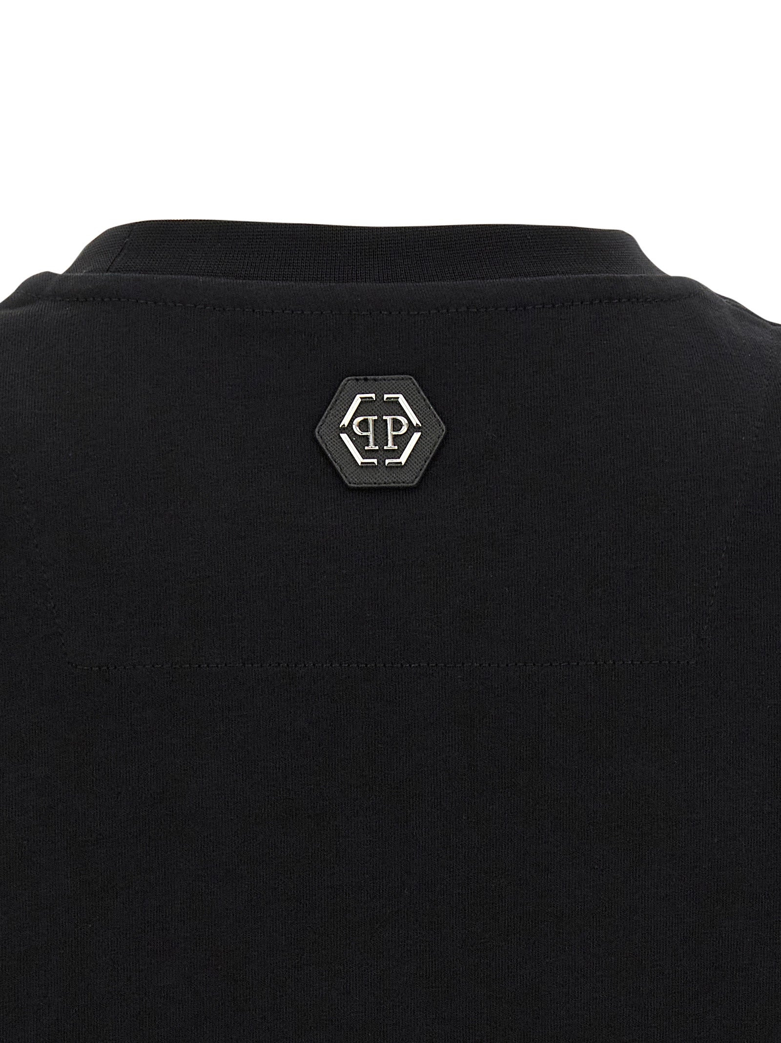 Logo Print T-Shirt Black - 4