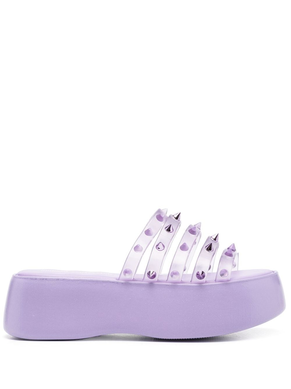 x Melissa Punk Love Becky platform mules - 1