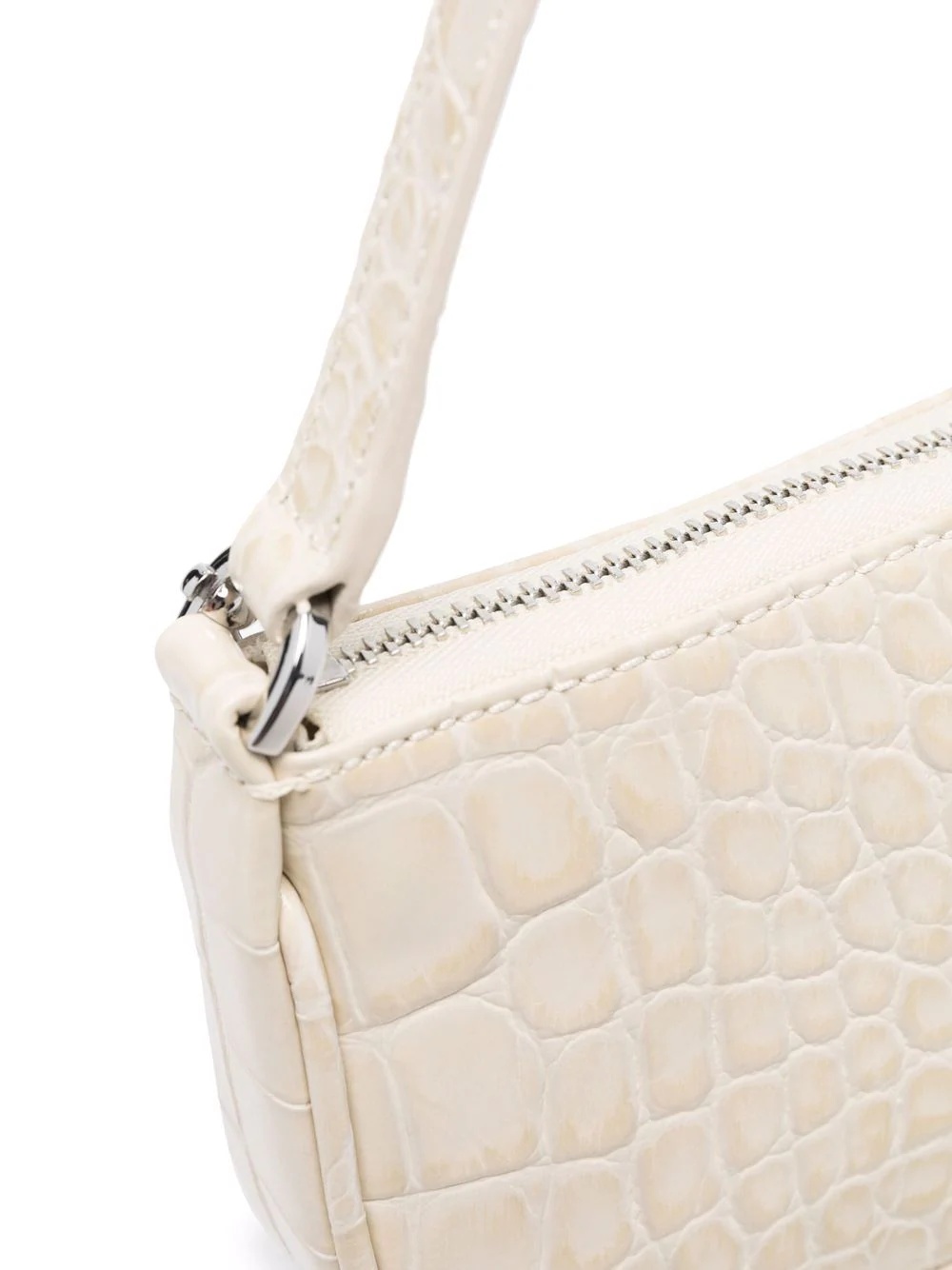 mini Rachel crocodile-effect shoulder bag - 4