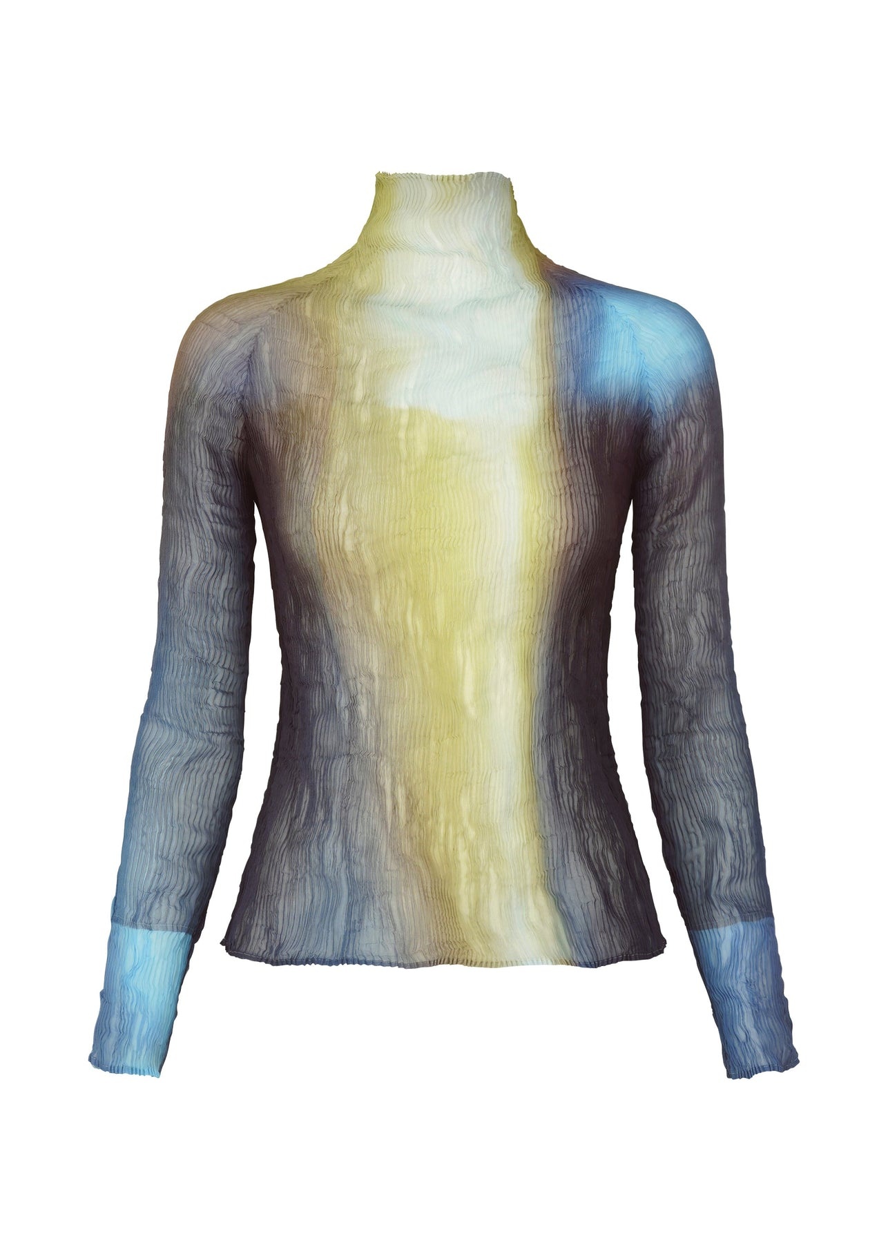 ISSEY MIYAKE LIGHT LEAK CHIFFON TWIST TOP | isseymiyake | REVERSIBLE