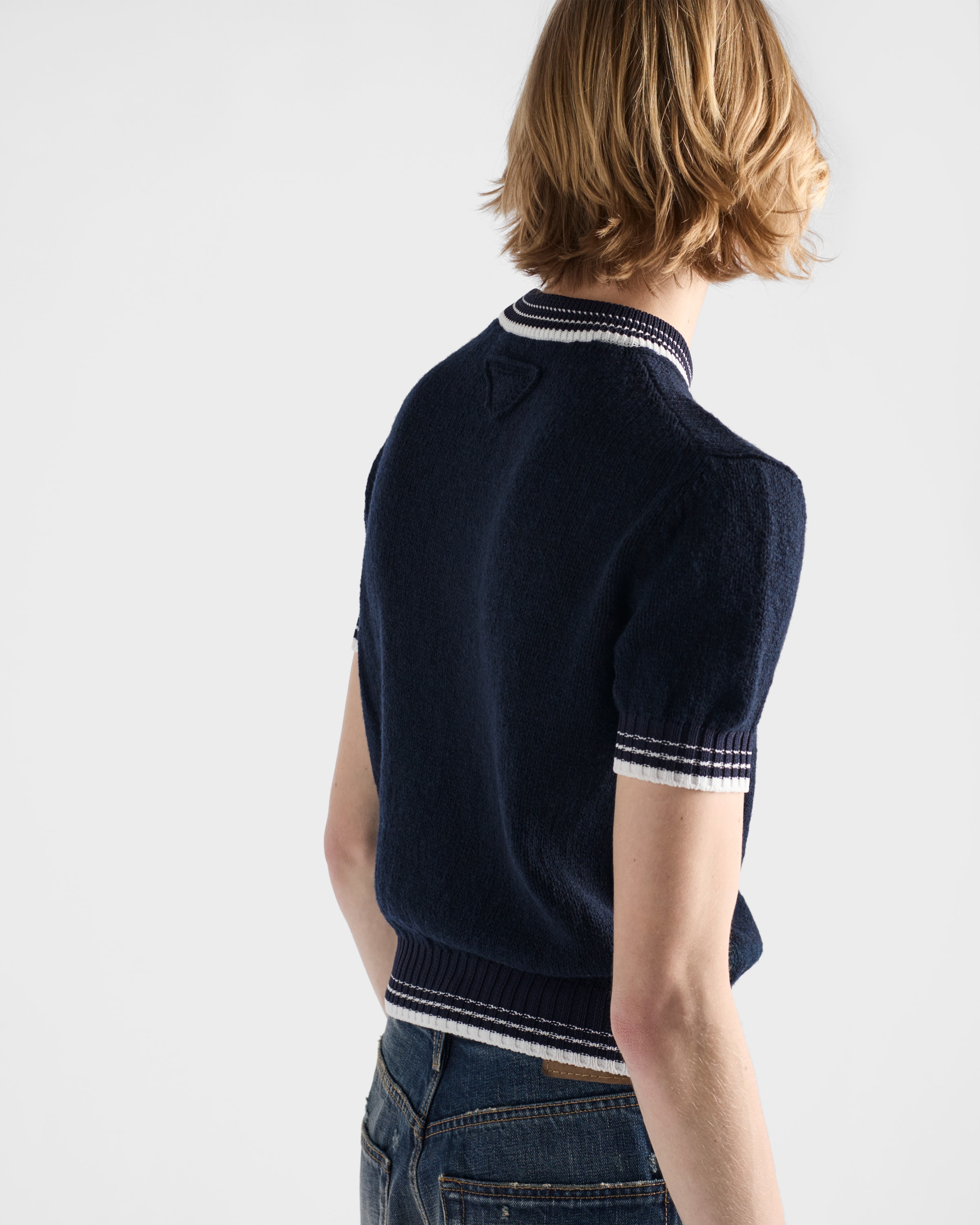 Shetland wool crew-neck sweater - 6
