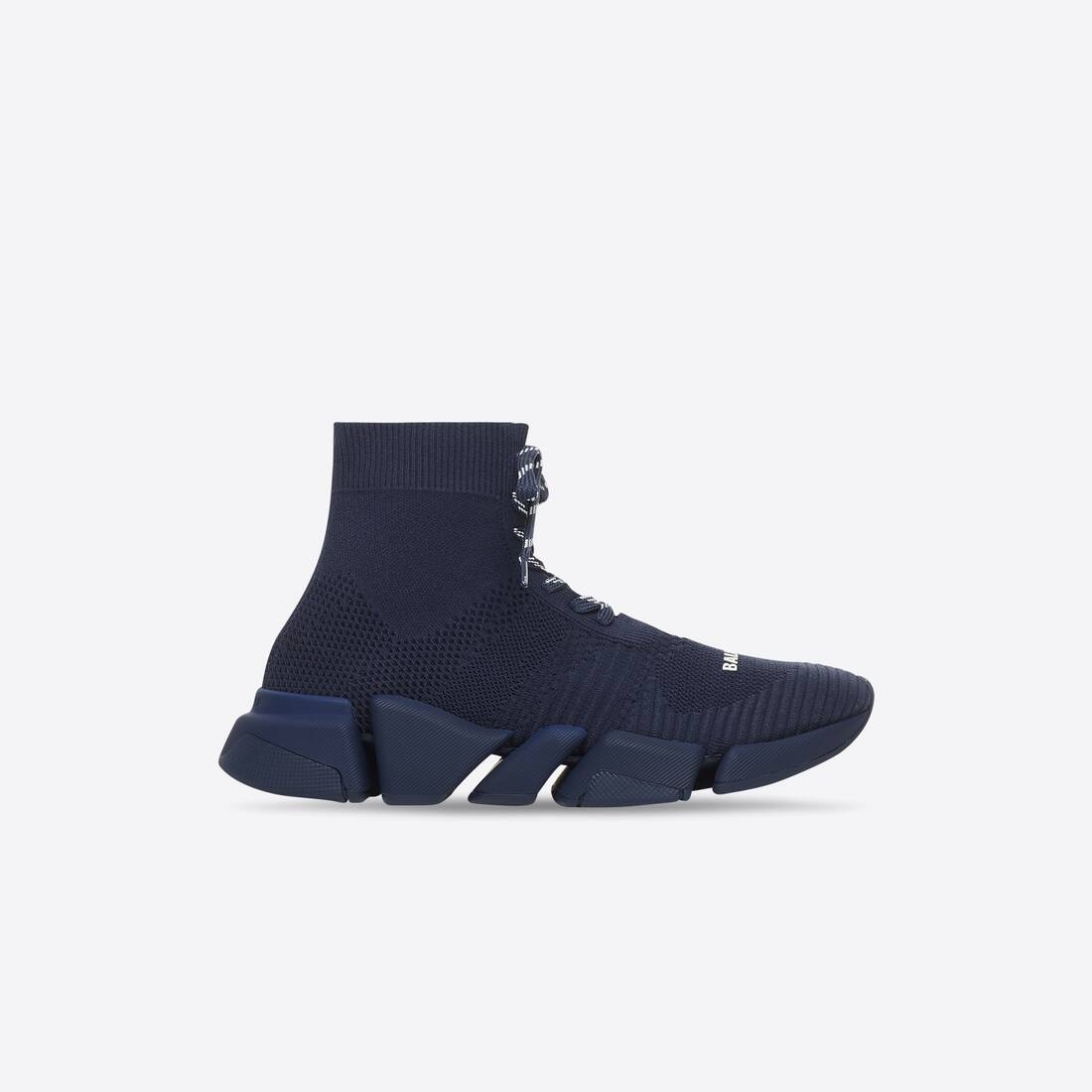 Men's Speed 2.0 Lace-up Recycled Knit Sneaker in Dark Blue - 1