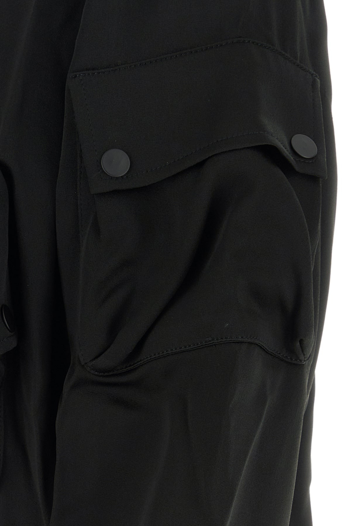 Black satin shirt - 3