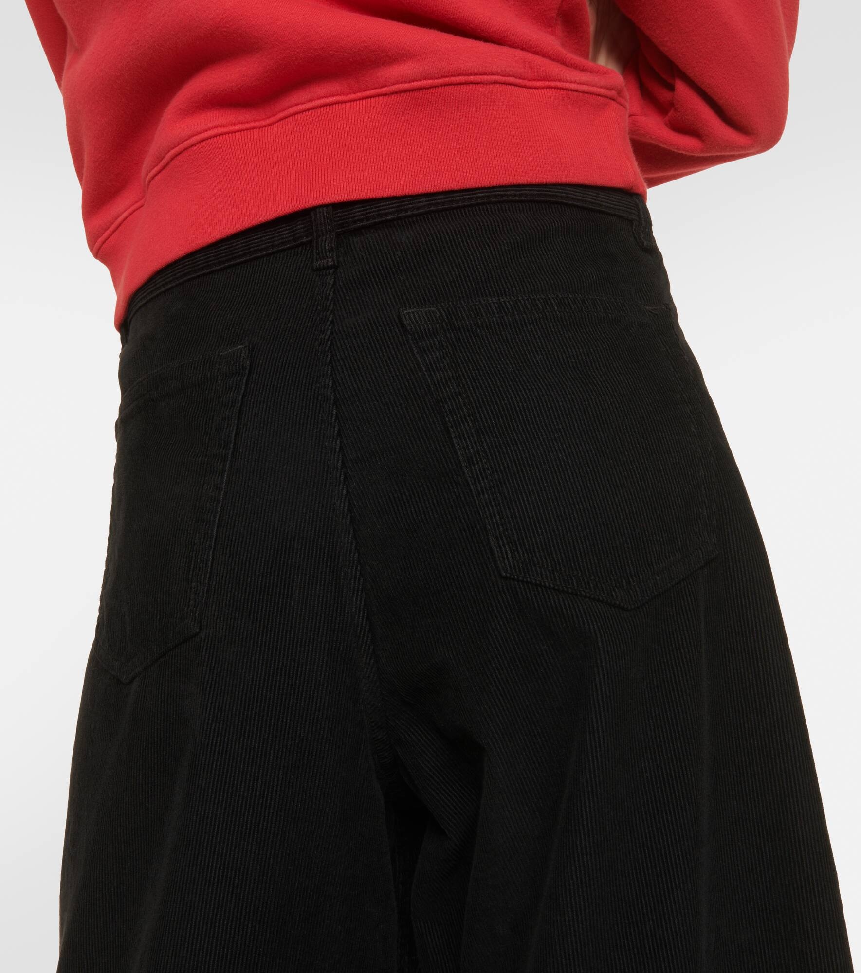 Chan cotton corduroy wide-leg pants - 6