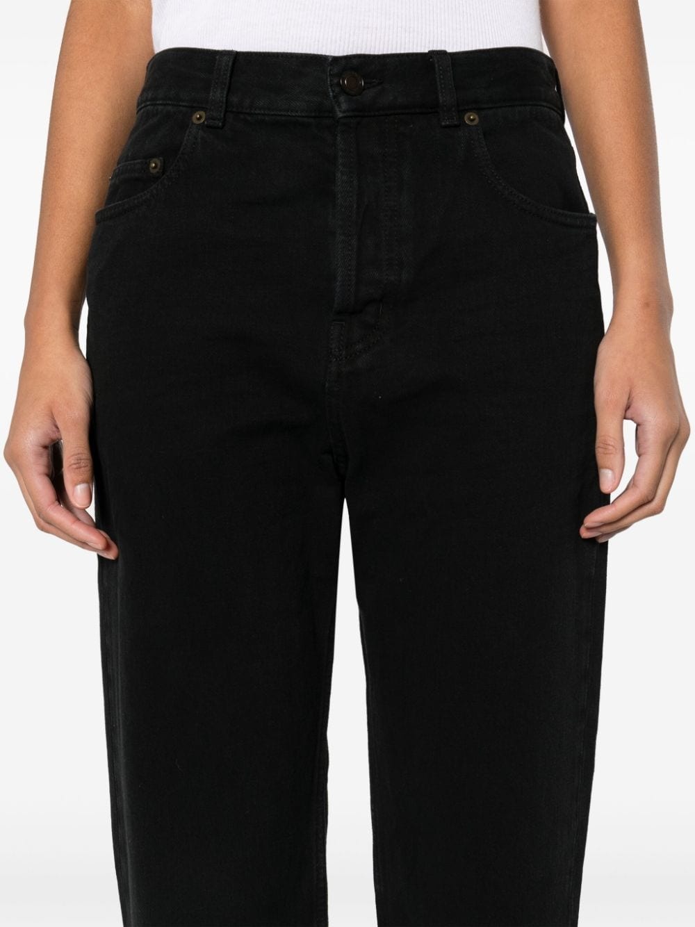 Vanessa high-rise straight-leg jeans - 5