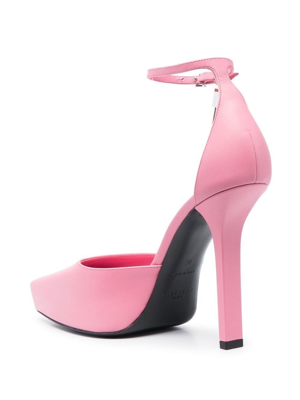 G-Lock leather platform pumps - 3