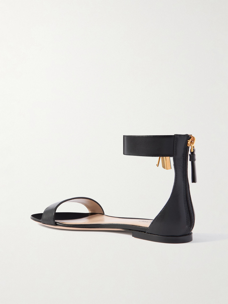Embellished Leather Sandals 3