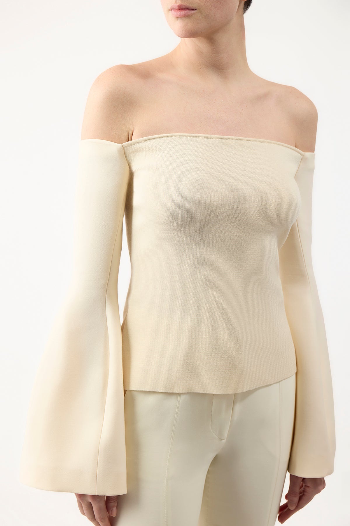 Maki Top in Silk Wool - 5