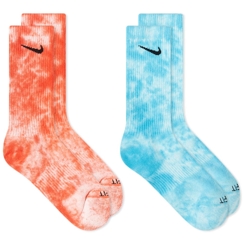 Nike Tiedye Sock - 2 Pack - 1