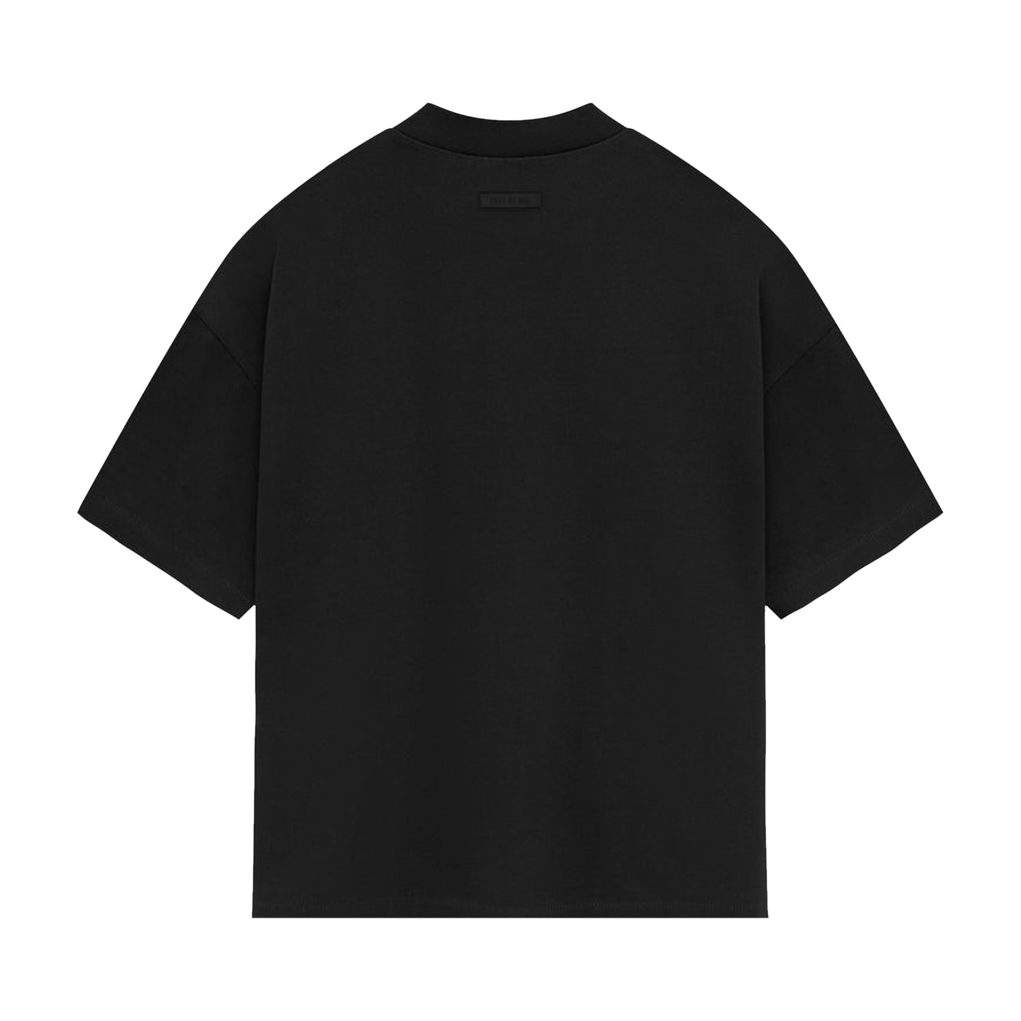 Fear of God Essentials Heavy Jersey Crewneck T-Shirt 'Jet Black' - 2
