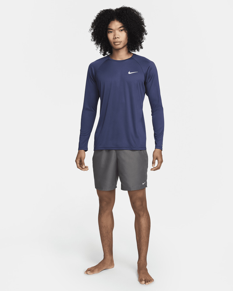 Nike Men's Essential Long-Sleeve Hydroguard Swim Shirt 6