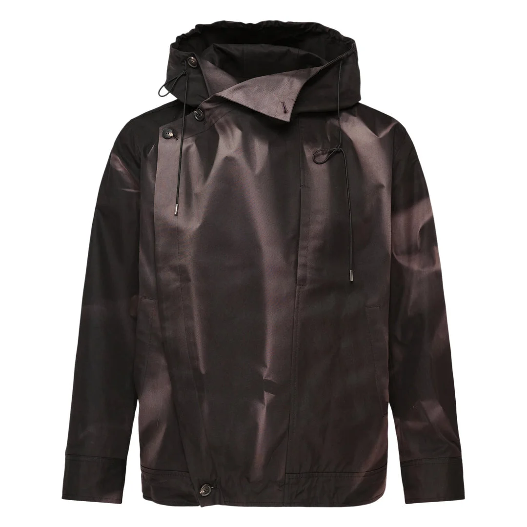 Sun-Bleached Asymmetric Blouson - 1