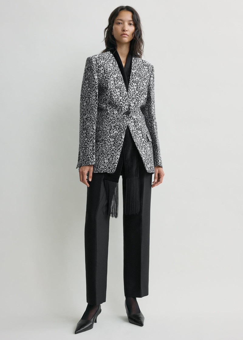 Smoking scarf black 3