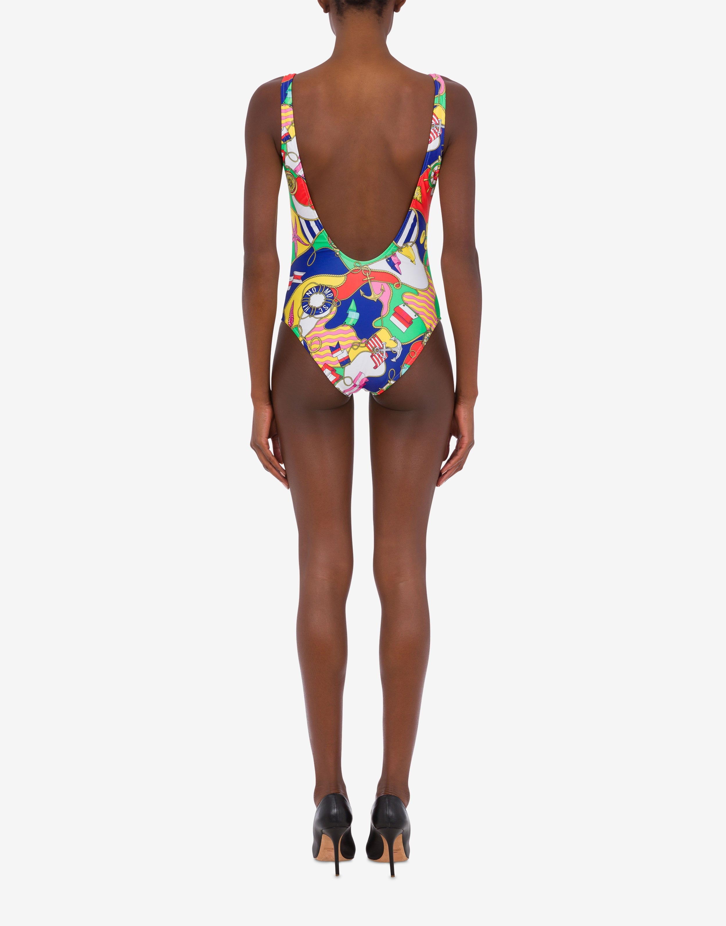ALLOVER NAUTICAL SWIMSUIT - 3