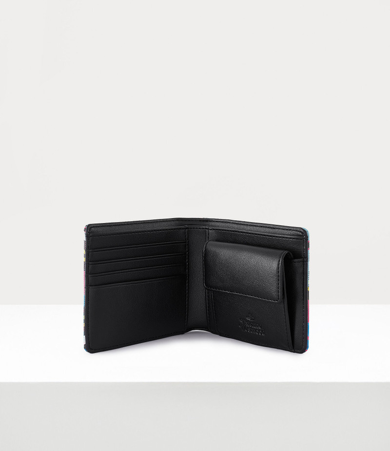 Vivienne Westwood BIOGREEN SAFFIANO PRINTED BILLFOLD WITH COIN POCKET outlook