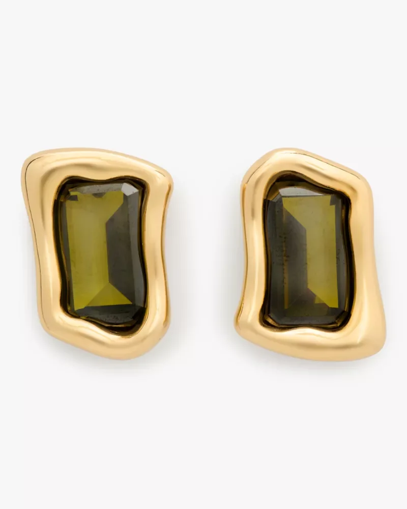 Molten Glass Statement Studs - 1