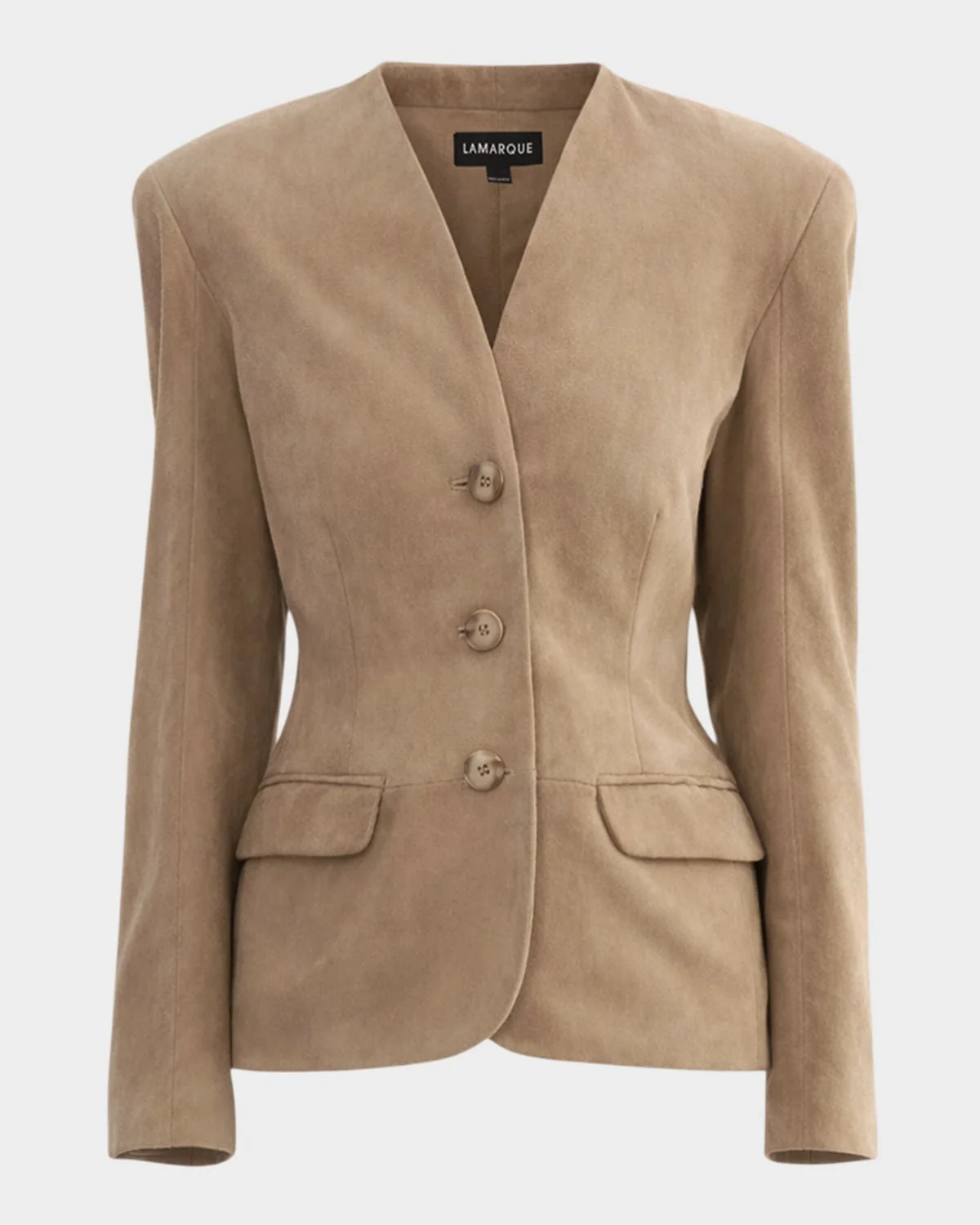 Abitha Hourglass Suede Jacket - 1
