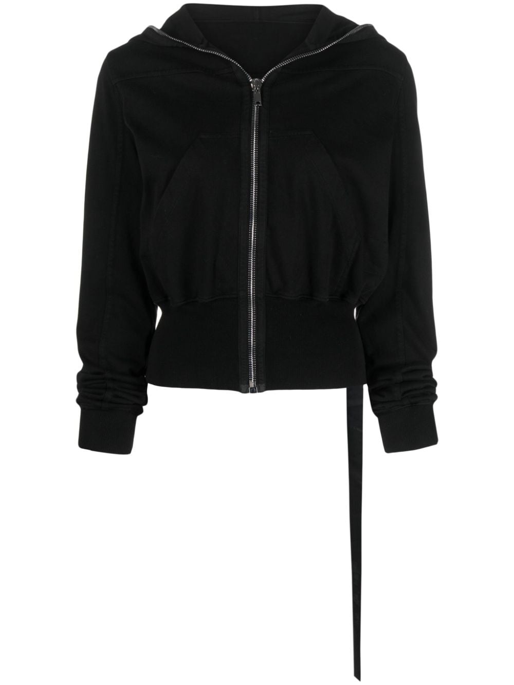 cotton zip-up hoodie - 1