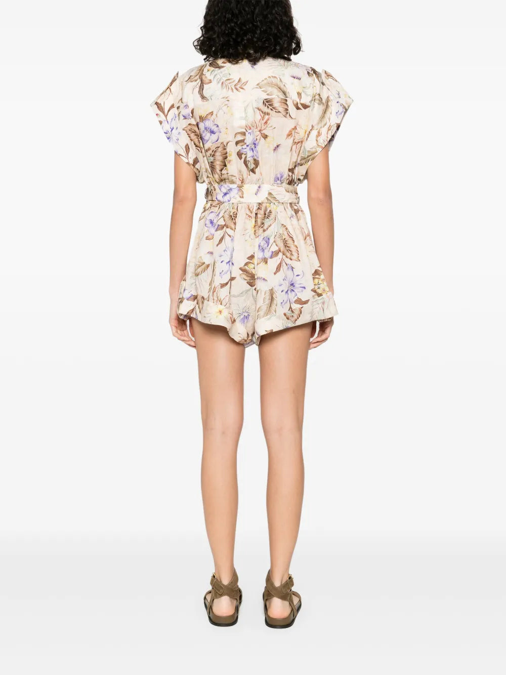 Coco Cuffed Playsuit - 3